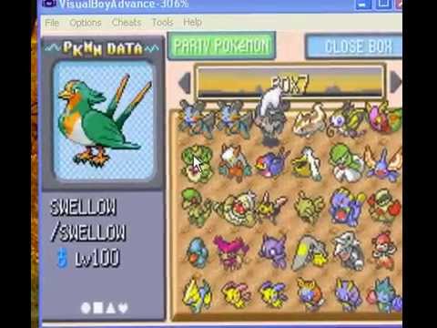 pokemon emerald rom save file download vba